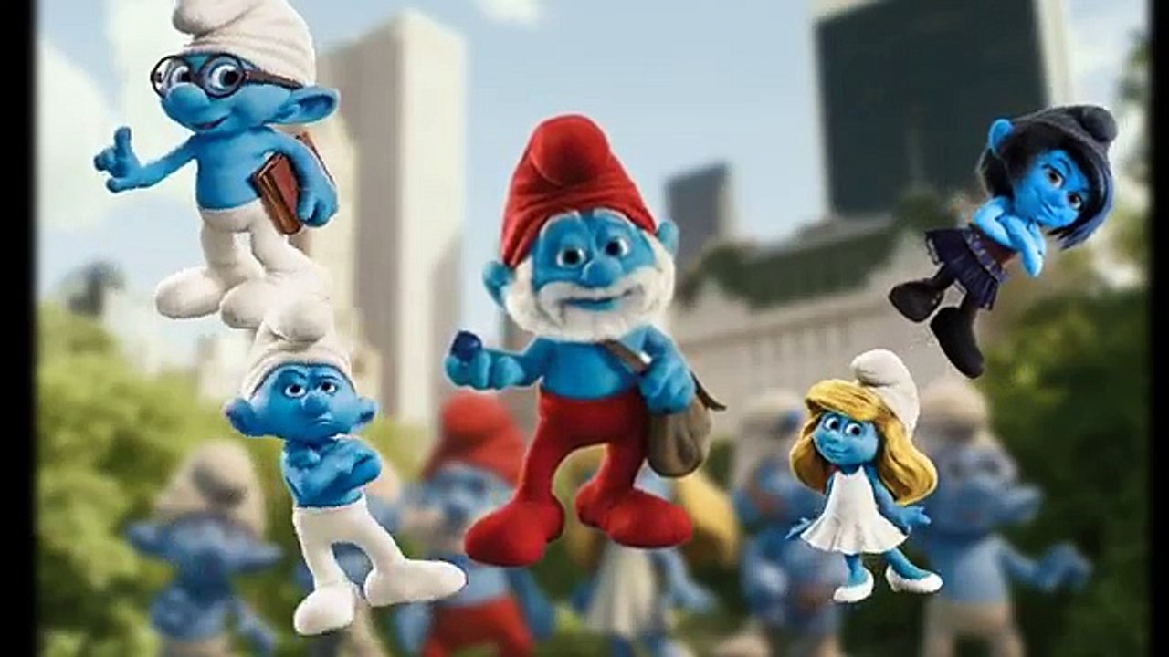 The Finger Family SMURFS Family Nursery Rhyme Smurfs Finger Family Songs Family Finger Smu