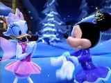 Mickey y sus amigos juntos en Navidad