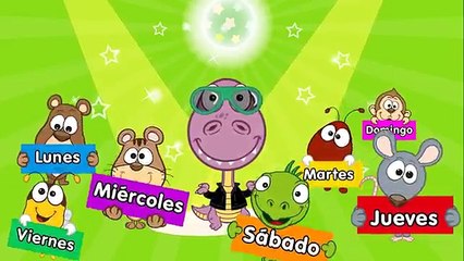 Los dias de la semana canción para niños