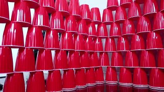 DIY GIANT CUP FORT!! (10,000 CUPS)