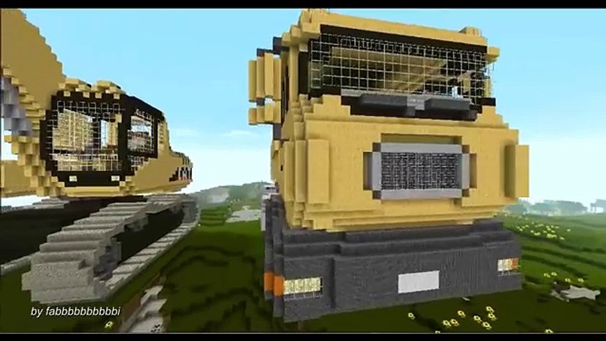 Minecraft LKW / Kipper / Truck Großprojekt