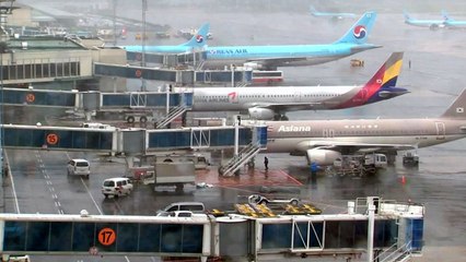 오전 10시까지 33편 결항...제주공항 운항 재개 / YTN