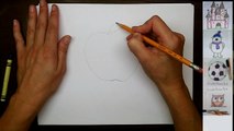Drawing: How To Draw Cartoon Apple step by step easy drawing lesson