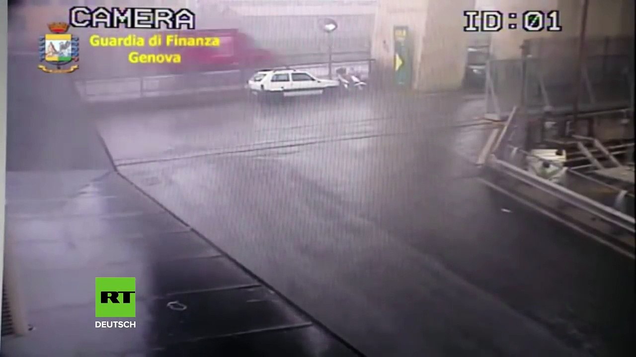 Tragödie auf der Morandi-Brücke: Italien veröffentlicht weiteres Video vom Brückeneinsturz