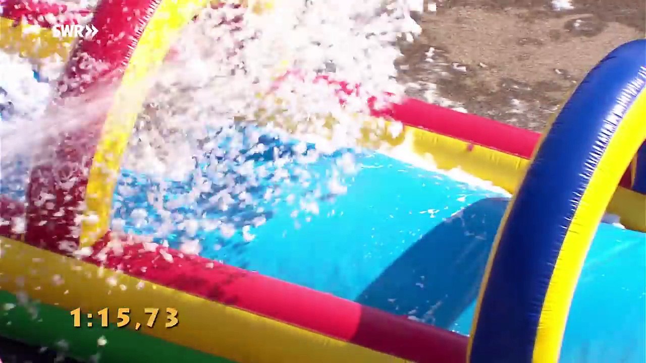 Abtauchen im Monsterpool (Tag 4) | krass nass! 2018 | SWR Kindernetz