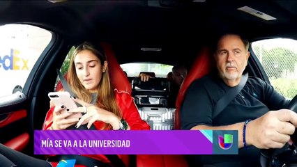 Así fue la despedida de Mia y la que terminó llorando fue Lili Estefan en lugar de su papá | GYF