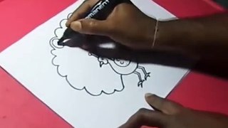 How to Peacock DRAWING for KIDS