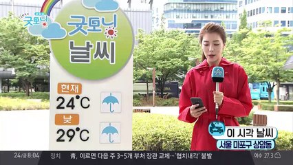 태풍 솔릭 강도 작아져, 폭염 주춤