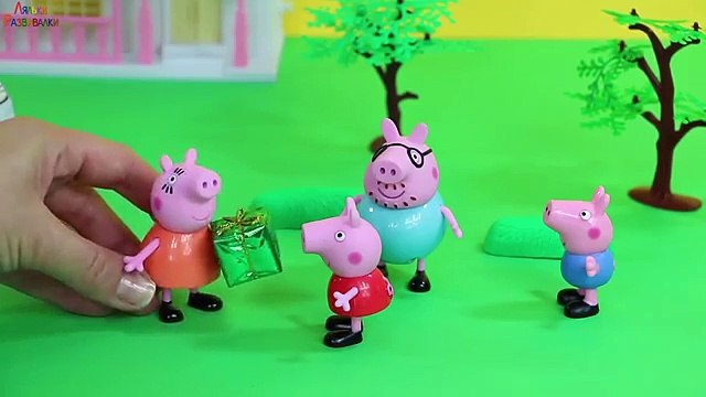 Свинка Пеппа new, Велосипед для Пеппы и Джорджа. Развлекательное видео для детей. Peppa P
