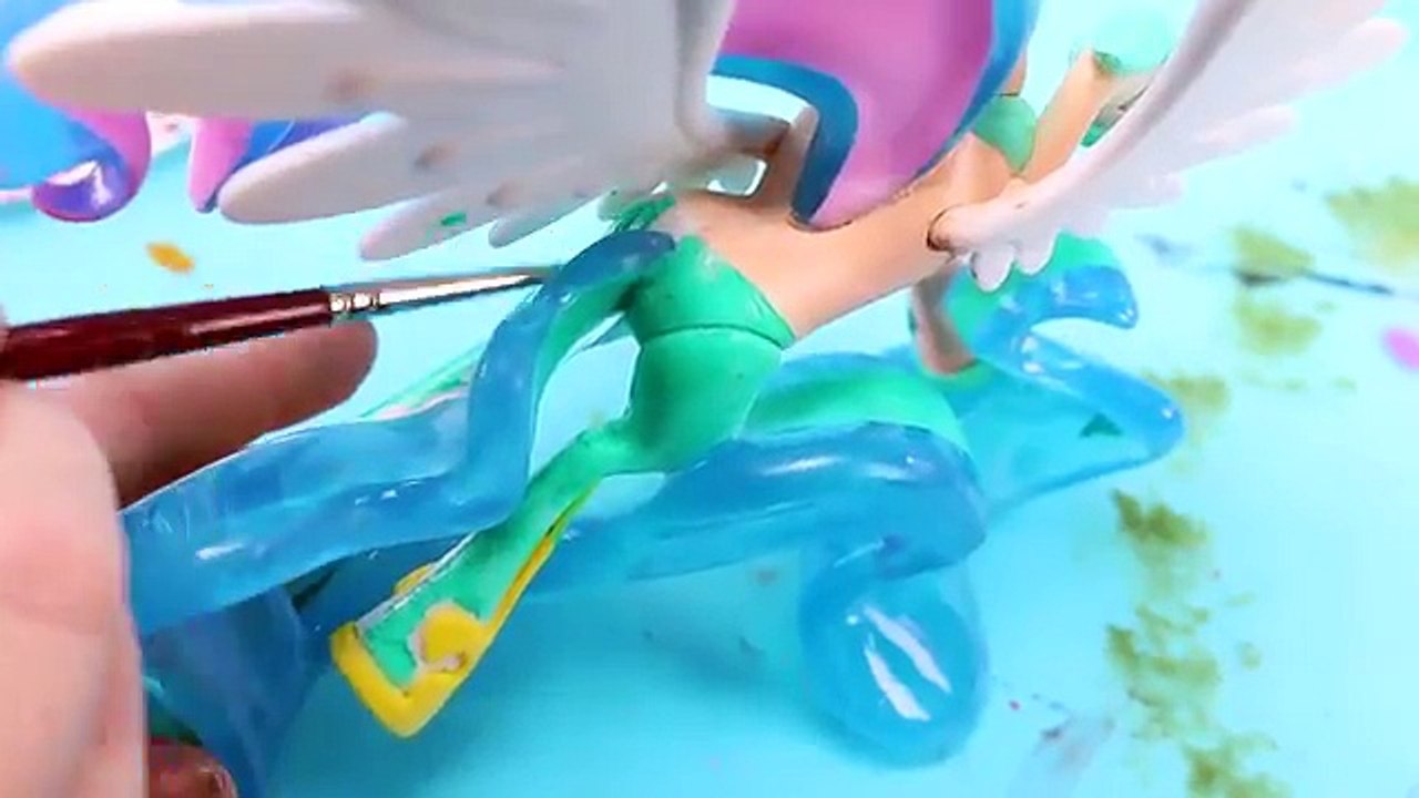 DIY Ariel The Little Mermaid Princess Celestia My Little Pony Figure