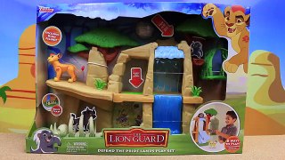 Lion Guard Pridelands Playset With Toy Kion & Bunga Figurines
