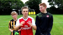 FOOTBALL CHALLENGES WITH THE WORLDS BEST GOALKEEPERS