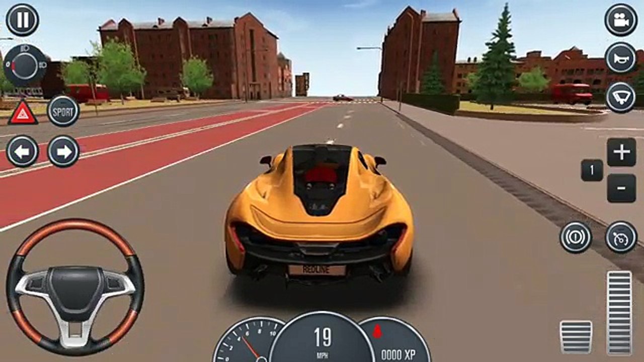 new McLaren P1 Driving School Gameplay