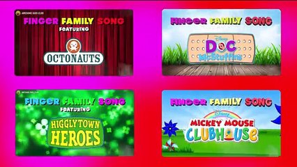 Disney Jr. 4K Finger Family Songs Collection