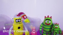 YO GABBA GABBA Surprise Egg Giant Play Doh Surprise Egg of Foofa from Yo Gabba Gabba