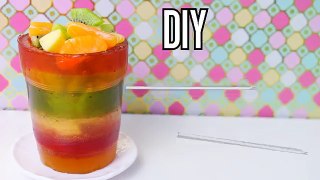 DIY Rainbow GUMMY Glasses! Only ONE ingredient! Make Yummy Edible Glasses!