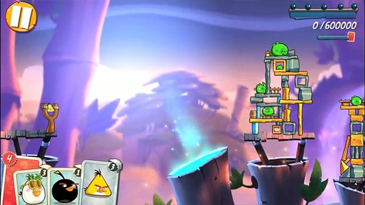 Энгри Бердс 2 | ЗЛЫЕ ПТИЧКИ ПРОТИВ СВИНЕЙ Мультик игра для детей Angry Birds 2