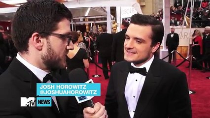 Josh Hutcherson Misses Jennifer Lawrence At The Oscars – Or Does He? | MTV News