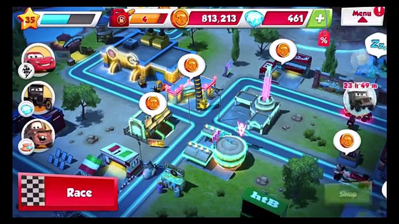 Disney Cars Francesco vs Lightning McQueen Fillmore Tow Mater and Carla Veloso (Disney Pix