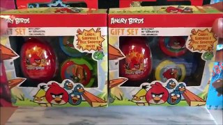 Angry Birgs Gift Boxes Set of 2 with Surprise Eggs + Toys Huevos Sorpresa Unboxing