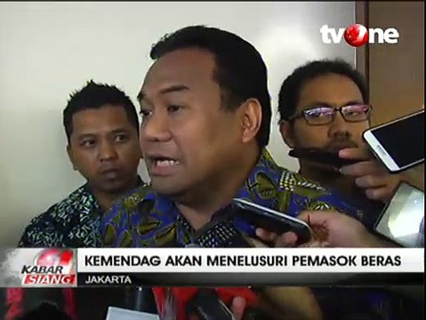 Pemerintah Telusuri Pemasok Beras Plastik