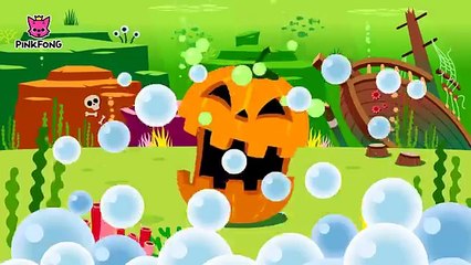 Halloween Sharks | Halloween Version of Baby Shark | Halloween Songs | PINKFONG Songs for