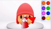 Learn Colors with Talking Pocoyo Surprise Eggs Learning Color for Baby Toddlers, Kids and