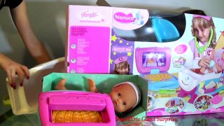 Newborn Baby Doll NENUCO Hospital Kit Medical Playset Doctor Video For Girls Toys For Kids