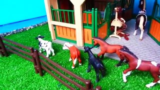 Farm Story Animal Toys Collection Kids Learn Names and Sounds in English