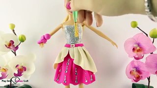 Play doh barbie dress up Barbie Chelsea Skipper Stacie play doh princess dresses