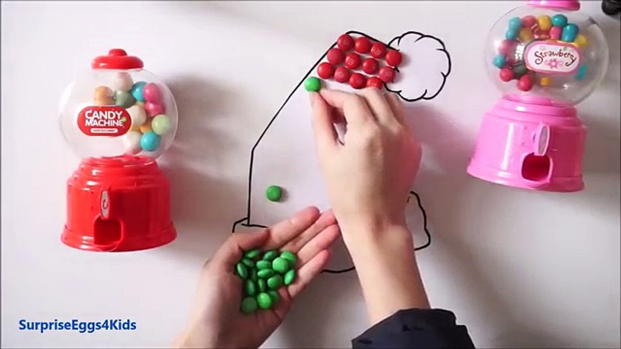 Baby Learning Colors Compilation Make Candy MM Hat colours