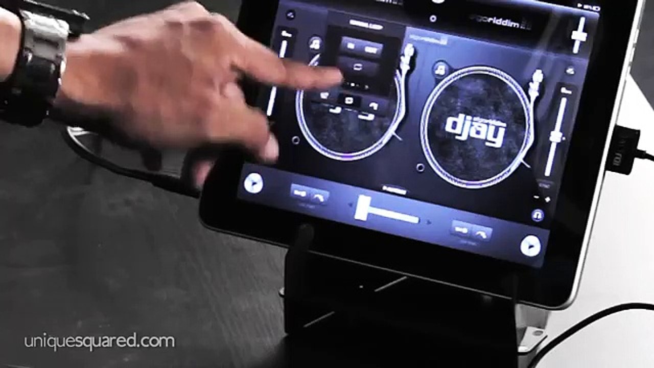 Numark iDJ Live Overview & Demo | UniqueSquared.com
