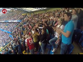 Unai Emery's Red & White Army! | Arsenal Fans Loud & Proud At Stamford Bridge!