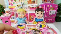 La cocina de bebés Disney Kongsuni Toys Kitchen Playset juguetes para niños