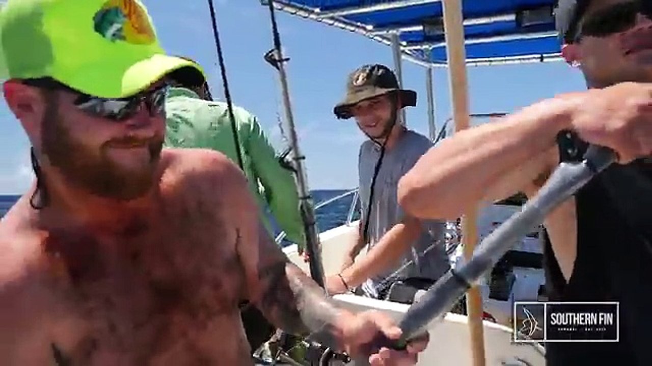 Bachelor Party goes Shark Fishing!