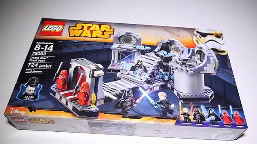 Lego Star Wars 75093 Death Star Final Duel Speed Build