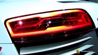 new Audi R8 V10 Plus Exterior and Interior Walkaround new New York Auto Show
