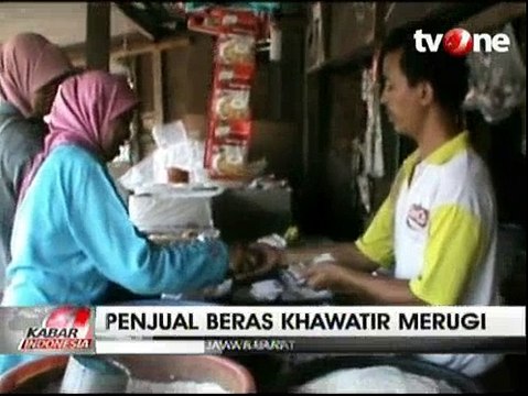 Isu Beras Oplosan, Penjual Beras Khawatir Merugi