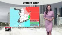 Typhoon Soulik to hit eastern parts of Gangwon-do Province