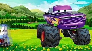 Wrong Wheels Disney Cars 3 Sterling McQueen Wrong Slots Crusher Truck to Learn Colors