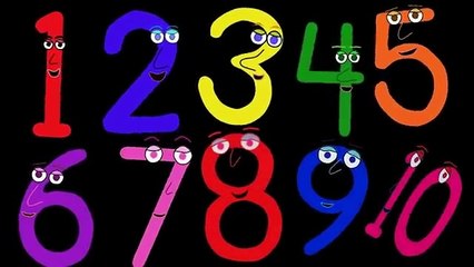 Numbers Song in Italian. Canzone dei Numeri.