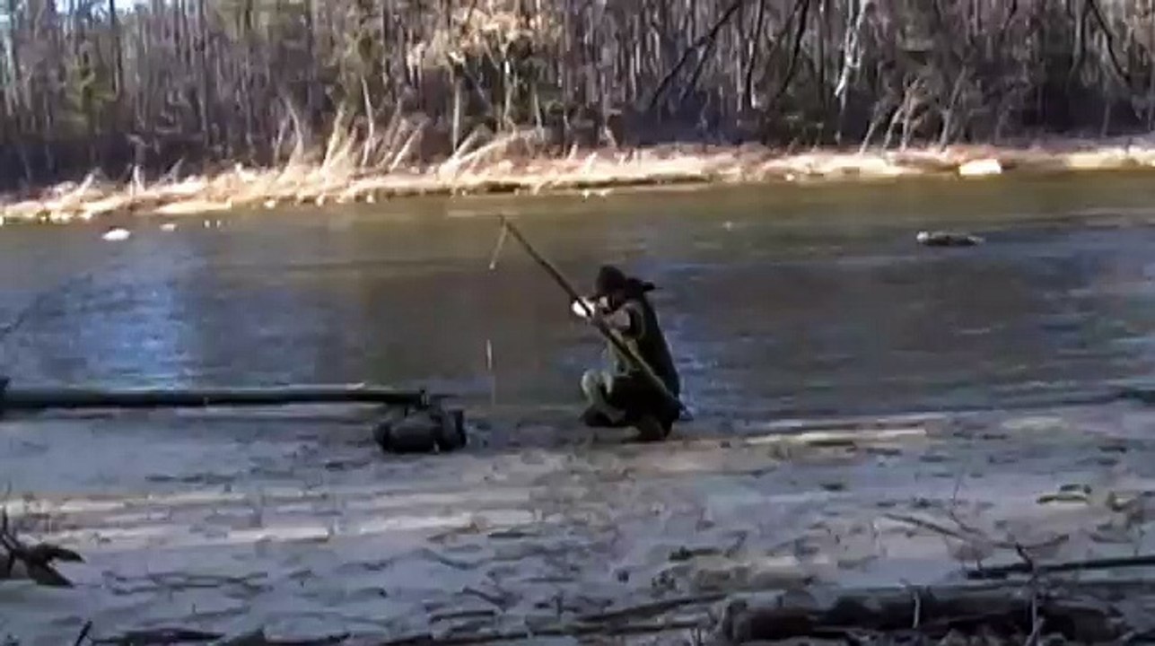 Survival Camping during a Blizzard Part 1