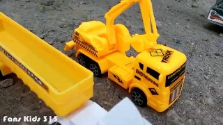 Mainan Dum Truck, Excavator, Loader, Truk Panjang I Songs For Kids