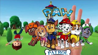 Paw Patrol Finger Family Says The Song Together