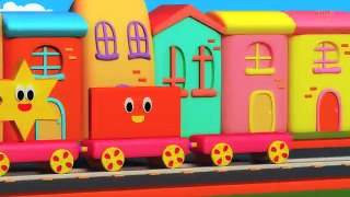 Bob The Train | Shapes Song For Kids And Baby | Adventure with Shapes | Bob Cartoons by Ki