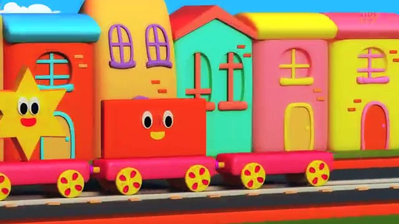 Bob The Train | Shapes Song For Kids And Baby | Adventure with Shapes | Bob Cartoons by Ki