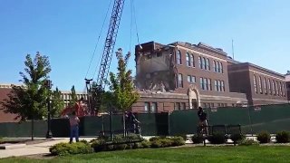 ENAD Wrecking Ball Demolition Purdue University 9/18/14
