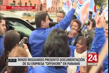 Renzo Reggiardo entregó documentos sobre empresa offshore en  Panamá al JEE
