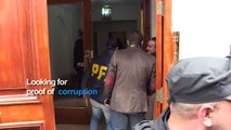 Argentine police search homes of ex-president Kirchner