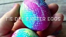 Tie Dye Easter Egg Decorating
